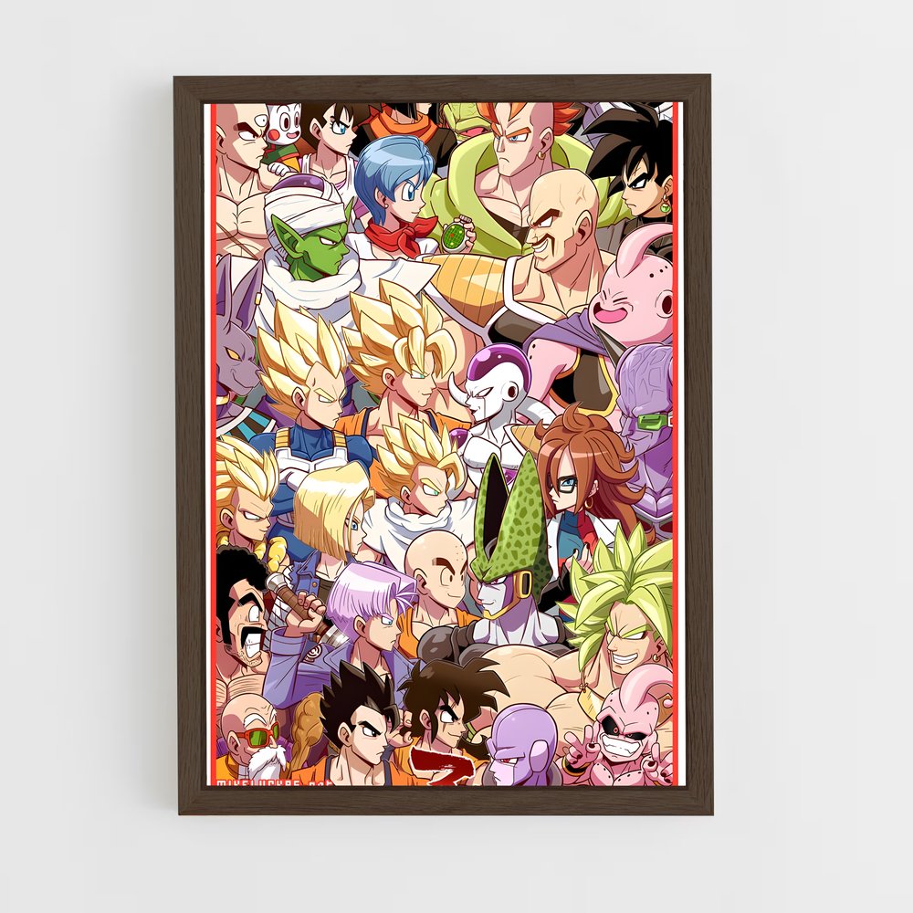 Poster L'Ascension de Son Goku – affiche Dragon ball fighterz (vue 5)